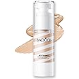 Advanced Radiance Age Defying Liquid Foundation, Full Coverage Foundation Soft Matte Foundation, Foundation Makeup Flawless Cream Smooth Long Lasting 24HR Waterproof Foundation for All Skin Types