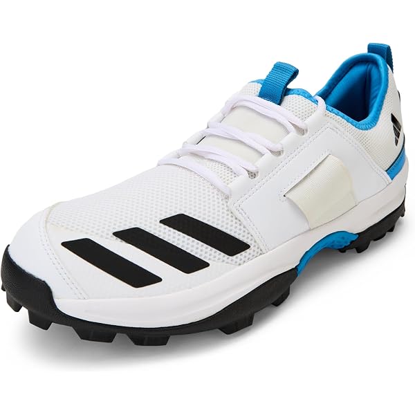 adidas gazelle silver green womens Adidas Cri Rise V2 M Cloud White / Semi Lucid Blue / Green Spark Cricket  Shoes
