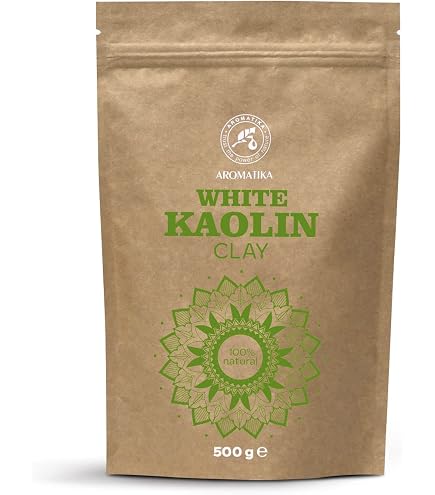 Kaolin Blanc (Argile Blanche) 100% Naturel Du Cameroun - 1kg - Pour Usage Alimentaire & Cosmétique
