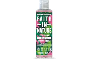 Faith In Nature 300ml Natural Dragon Fruit Shampoo, Revitalising, Vegan & Cruelty Free, No SLS or Parabens, for All Hair Types