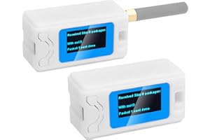 FEYIO 2 PCS Case for ESP32 LoRa V3 Module Board Device Antenna OLED Protection Case with Type C and Copper Tube Antenna Interface