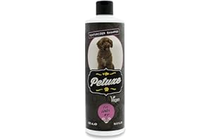 PETUXE Champú Texturizador de Rizos para Perros de Agua | Limpieza e Hidratación Profunda del Pelo Rizado con Aceite de Pepita de UVA y Vitaminas | Vegano | 500 ml