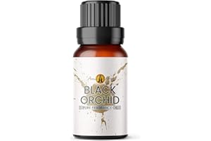 AROMA ENERGY Black Orchid Flower Fragrance Oil 100ml - for Aromatherapy Wax Melt, Reed Diffuser, Candle Making, Home Made Soap, Bath Bomb, Potpourri, Slime, Oil Burner