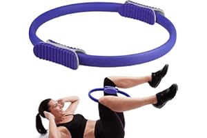 GIMOCOOL Anneau de Cercle de Pilates, Anneau d'entraînement Portable, Équipement de Pilates pour la Maison Efficace pour renforcer Les Muscles intérieurs et extérieurs des Cuisses et améliorer la