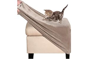 ZEAINK Ottomane Schonbezug Hockerbezug 40x40/50x50/60x60 Hocker Husse für Fußhocker Quadratisch, Stretch Bezug Ottomane Abdeckung Überzug Hocker Protector Waschbar Hockerabdeckung ( Color : #19 , Size : 60x6