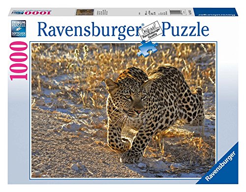 Preisvergleich Produktbild Ravensburger 19142 - Leopard im Morgenlicht - 1000 Teile Puzzle