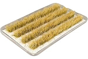 NHPY 1 Scatola Modellismo statico Paesaggi Ciuffi D'Erba Modello Erba Statica Ciuffo Erba Ferroviaria Erba Modellismo Cespugli di Fiori Utilizzato per La Decorazione del Giardino(Riso)