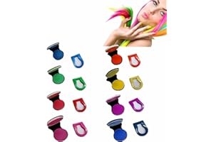 EXCELLAELITE Hair Chalk 8 Pcs Hair Chalks for Girls Hair Chalk for Kids Suitable for Girls Kids Ladies Suitable for Halloween Cosplay Makeup Birthday Party Diy Suitable for All Hair Colors