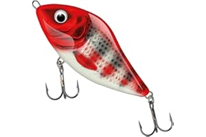 Salmo Sinking Slider Holo Red Head Stripper 7cm - QSD320