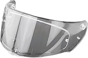 Guajiro - Visiera compatibile con LS2 | FF320| FF328 | FF353 | FF800| Schermo in policarbonato predisposto per Pinlock (Trasparente)