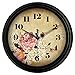 Produktbild LISABOBO Europäische Uhren Wanduhr retro modern und ruhig um die lebenden roomCreative mode Quarzuhr Schautafeln, 14 Zoll, F7