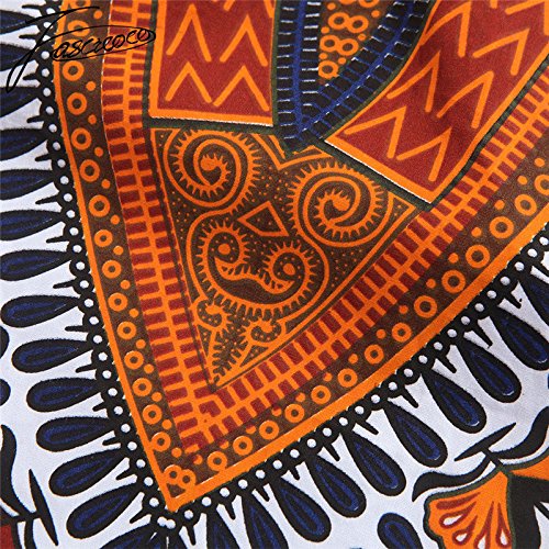 Dashiki Männer Hemd Afrikanischen Hippie – Vintage – Frauen Oben Haute Der Bluse - 5