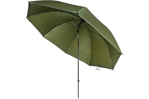 BAT-Tackle Nubrolly Angelschirm 3,00m - Wasserdichter Großschirm für Angeln und Outdoor-Aktivitäten
