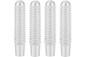 ‎EVGATSAUTO EVGATSAUTO Türverriegelungsstift Abdeckung, 4 Stück Aluminiumlegierung Autotür Verriegelungsstift Knopfabdeckung Passend für A B E CLA GLA GLC GLK Klasse(Silver)