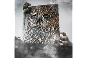 DBMBWNL Necronomicon Evil Dead Necronomicon Book of The Dead Spellbook Couverture rigide en cuir pour amoureux des sorts, décoration Lovecraft Horreur Movie Prop (25 x 15 cm)