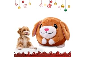 TOPBASHGO Active Moving Pet Plush Toy, Jouet Chien, Jouets pour Chiens, Jouet pour Chien Indestructible, Jouets à Couinement pour Chiens (Chiot)