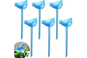 ZEPIQOR 6 Piezas Bolas de Riego por Goteo para Plantas, Sistema de Riego Automático para Plantas, Apto para Regar Macetas en Interiores al Aire Libre, Dispensador de Agua Autorriego para Vacaciones