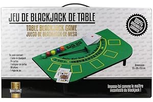 Mister Gadget-CMMG3080 JUEGO DE Mesa Blackjack, Multicolore, Taglia Unica, MG3080