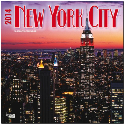 New York City 2014 - New York: Original BrownTrout-Kalender [Mehrsprachig] [Kalender]
