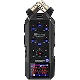 Zoom H6essential Handy Recorder | 6-Spur 32-Bit float| austauschbare Mikrofonkapseln (XYH-6e mitgeliefert) | 4 XLR/TRS-Eingän