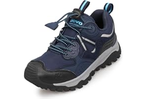 UOVO Unisex Kids Trainers Boys Non-Slip Walking Shoes Breathable Low-Top Sneakers Road Trail Running Shoes Size 12.5UK Little Kids-5.5UK Big Kids