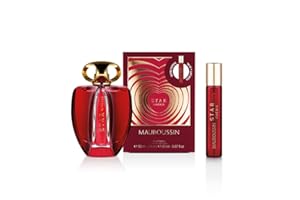 Mauboussin - Star Chérie 90ml + 20ml (Travel Spray) - Eau de Parfum Femme - Senteur Florale, Orientale, Fruitée & Gourmande