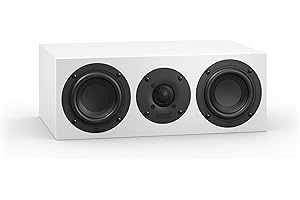 Nubert nuBoxx B-50 | Weißer Centerlautsprecher | 1 Stück Passivbox | Lautsprecher für Heimkino & klare Stimmen | Lowboardlautsprecher mit 2 Wege Technik | Centerspeaker für Fernsehen