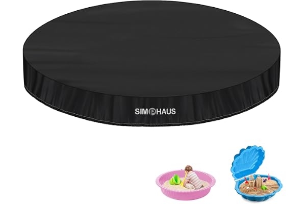 SIMPHAUS Sandlåda överdrag 100 x 15 cm sandlåda skydd sandlåda skydd vattentät sandmussla skydd 420D Oxford-tyg vindtätt skyddsfodral för sandlåda