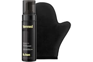 b.tan Mousse Autobronceadores | Get Tanned AF Bundle - Self Tan, Self Tanning Foam, Fake Tan, Sunless Tanner, Vegan, Cruelty Free, 200ml