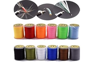 PHAD FISHING Mehrere Farben Fliegenbinden Faden für Fliegenfischen Fliegen Binden Materialien