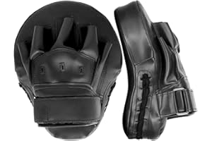 Valleycomfy Pratzen Boxeo Pad Vendagen Boxeo Hombres Almohadillas de Golpe Bratzen Mano Boxing Pads Kickboxing Boxpratzen Boxing Boxpratzen für Kampfsport Training Schlagkissen Muay Thai Taekwondo