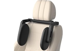 Oasser Kopfstütze Auto Kinder Schlafen Tieferstellung Nackenkissen Einstellbar 360 Grad Autositz Kisssen Kopfstützen für Kinder Erwachsene