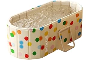 YYW Tragbare Badewanne für Erwachsene faltbar Einweichen Stehende Badewanne für Dusche Stall, freistehende nicht aufblasbare Hot Ice