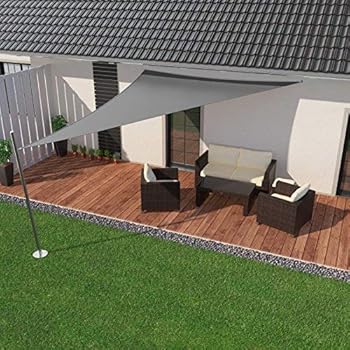 sonnensegel 3x4m dreieck