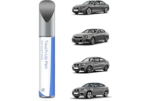 PARTS4EV (C4W/C54) Skyscraper Grey Metallic Ausbesserungsfarbe für BMW,Exakte Übereinstimmung – Ausbesserung von Kratzern und Abplatzungen