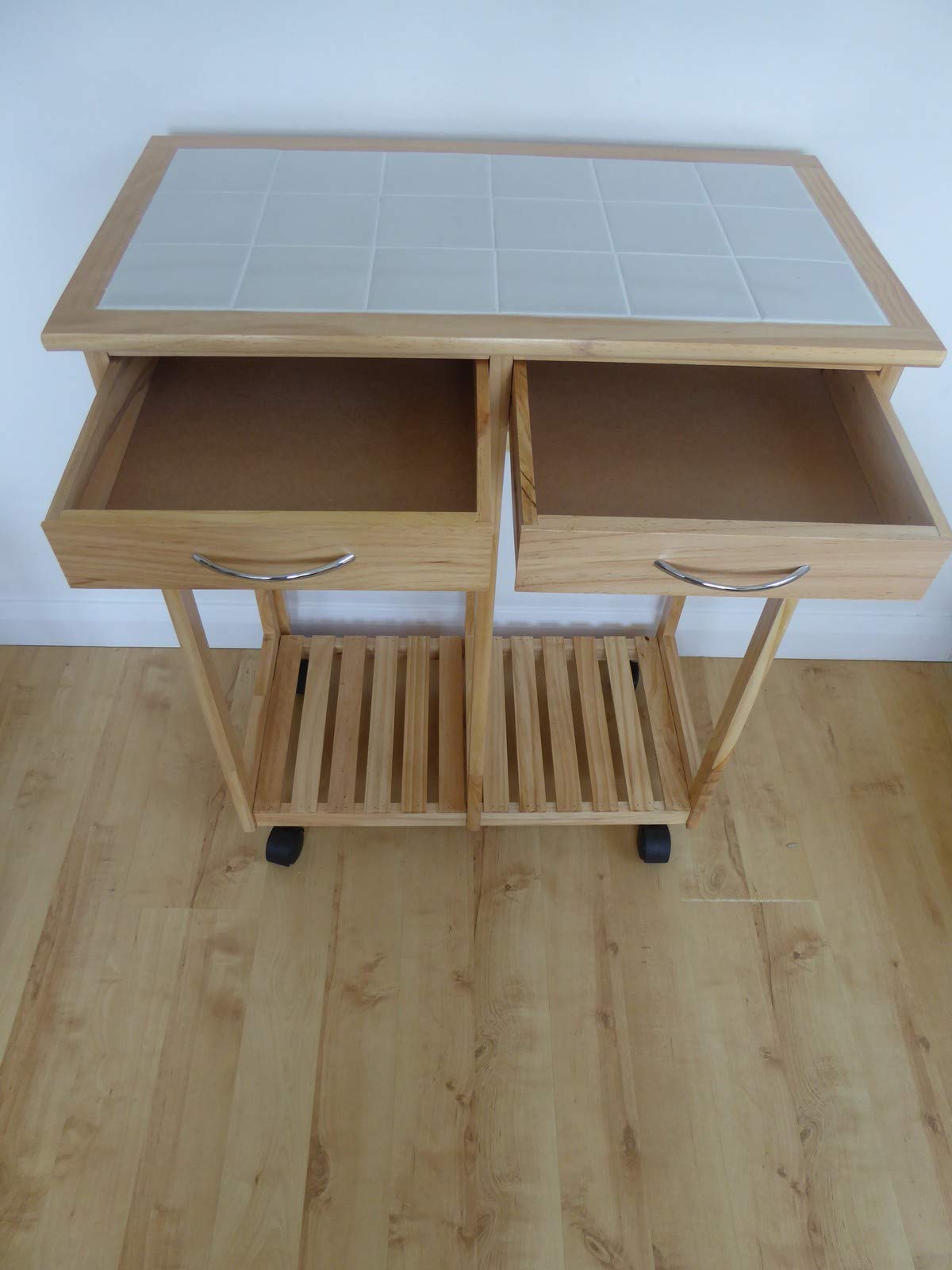 UKGardens 2 seater Breakfast Bar Set Folding Kitchen Table Stools