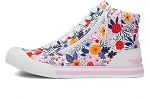 Rocket Dog Jazzin Hi Top Womens Black Canvas