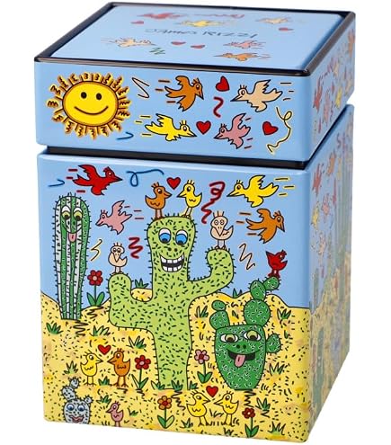 Dekomiro Goebel James Rizzi Set Di 2 Ciotole Per Cereali, My New York City Day, Porcellana Fine Bone China, 15 Cm