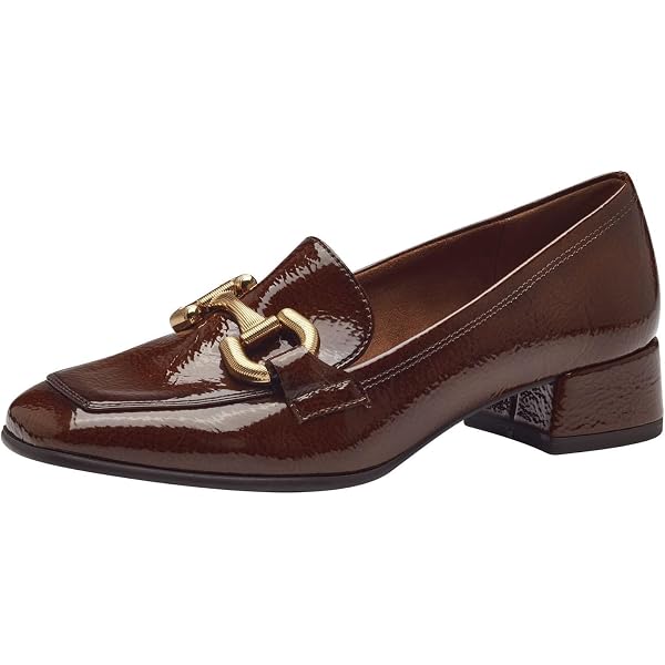 Chaussures Tamaris Femme - Mocassin Trotteur Verni - Semelle 60 Mm, Confort Touchit - Idéal Bureau Ou Sortie