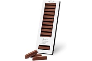 Hotel Chocolat Caramel Milk Chocolate Batons - 15 Chocolate Sticks, 120g - Chocolate Gifts - Designed To Taste And Share