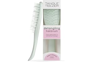 Tangle Teezer Extra Gentle Ultimate Detangler Hairbrush, Less Tension to Minimise Breakage, Effective and Extra Gentle Detangling, Safe for Uuse on Wet and Dry Hair, for All Hair Types, Eucalyptus