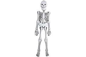 TRI PRODUCTS Tri 6ft Inflatable Blow Up Skeleton 183cm Halloween Pirate Party Dec L