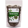 JIOO Organics Green Stevia Whole Leaf (50 Gm) | Natural Stevia Whole Leaf| Zero Calories | Vegan | Natural Sweetener | Keto & Diabetic Friendly