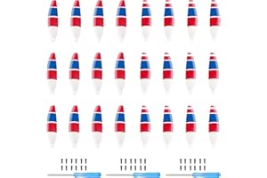 Tosiicop Propeller for DJI Mini 4K, Mini 2 SE, Mini 2, Mini SE 24Pcs Replacement 4726FM Prop Blade Low Noise Wing Mavic Mini Series Mini 4K 2 SE Drone Accessories with Screws & Screwdrivers Colorful