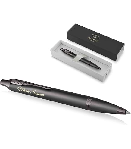 Parker Jotter XL Balpen – Groter Model Met Blauwe Inkt En Roestvrijstalen Clip, Inclusief Fluwelen Etui