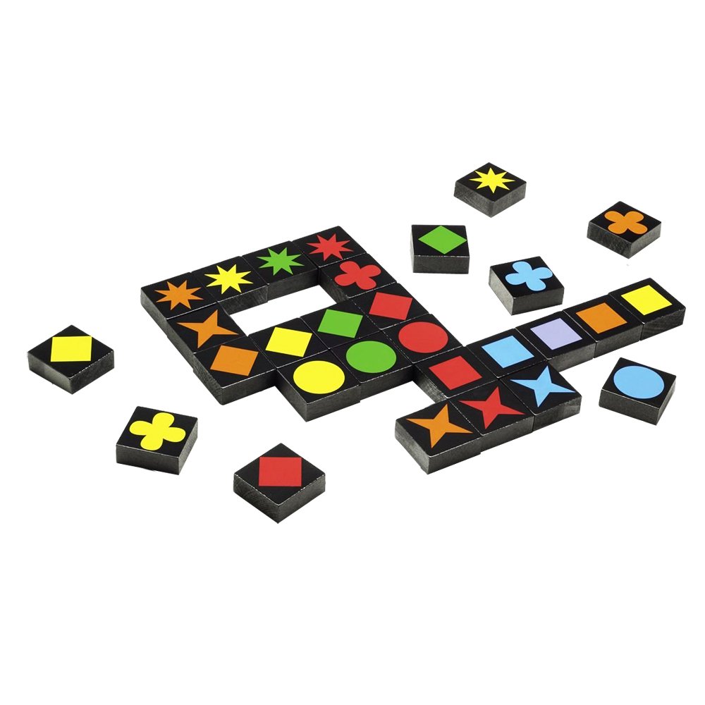 Ludilo - Qwirkle | Juegos De Mesa Niños 6 Años O Más | Juegos Educativos 6 Años O Más | Juego De Mesa De 2 A 4 Jugadores | Regalos para Niños Y Adultos - Imagen 5