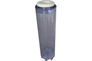 THE WATER FILTER MEN Nature's Water Cartouche filtre à eau rechargeable S'adapte à tous les logements pour filtres de 25 cm Transparent