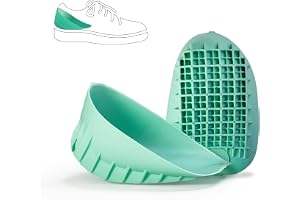 Tuli's Heavy Duty Heel Cups Hälkoppar för Hälsporre 1 Par, Medium | Förstärkta Hälkoppar – För Plantar Fasciit och Severs Skada – Hög Stötdämpning