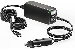 Zolt USB-C Caricatore da Auto per Laptop 100W per Lenovo Thinkpad Yoga HP Spectre Dell XPS Acer Asus Chromebook Samsung Macbook Pro/Air, Auto Adattatore Alimentatore Type-C