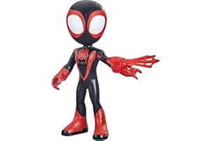 HASBRO Marvel - Spidey y su superequipo - Figura Gigante de Miles Morales: Spider-Man - Juguete Preescolar - A Partir de 3 años